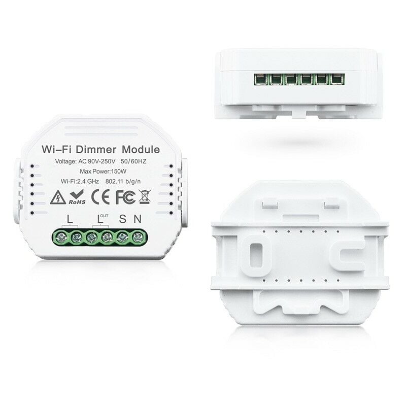 foto del prodotto tuya modulo dimmer wi fi 1 canale 150w