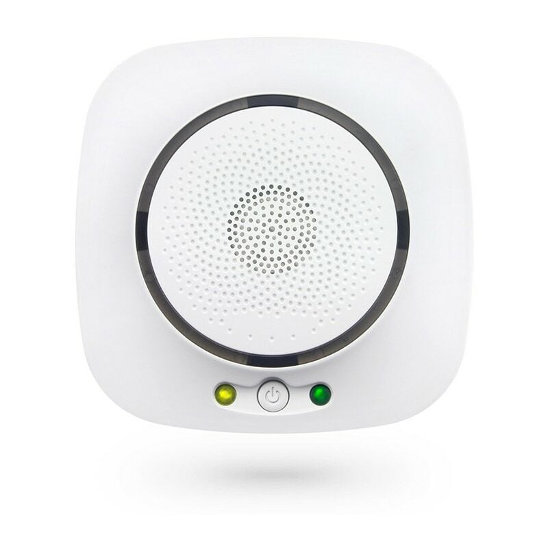 foto del prodotto tuya rilevatore di monossido di carbonio con sirena smart zigbee