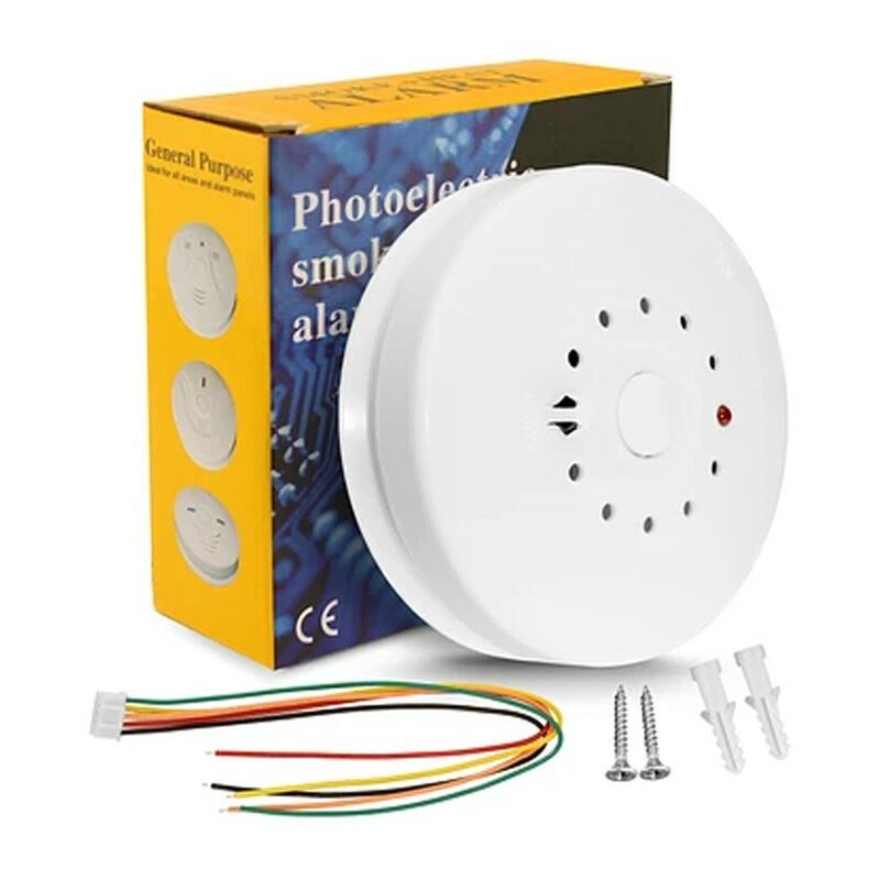 foto del prodotto tuya rilevatore fotoelettrico di calore e fumo con allarme