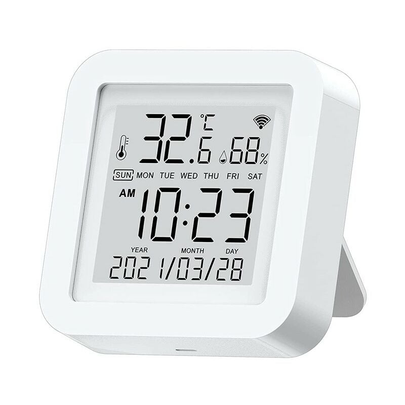 foto del prodotto tuya sensore digitale di temperatura e umidit dell aria smart wifi