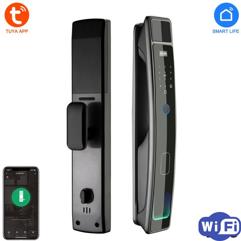 foto del prodotto tuya serratura elegante smart wifi con blocco rinforzato