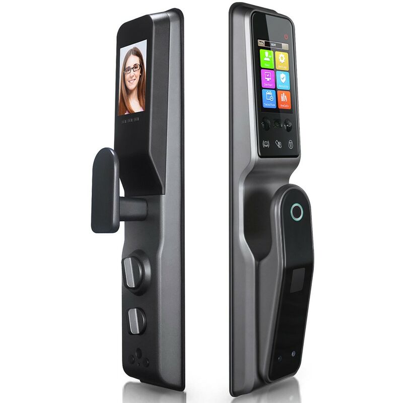 foto del prodotto tuya - serratura smart wifi con riconoscimento facciale 7 in 1