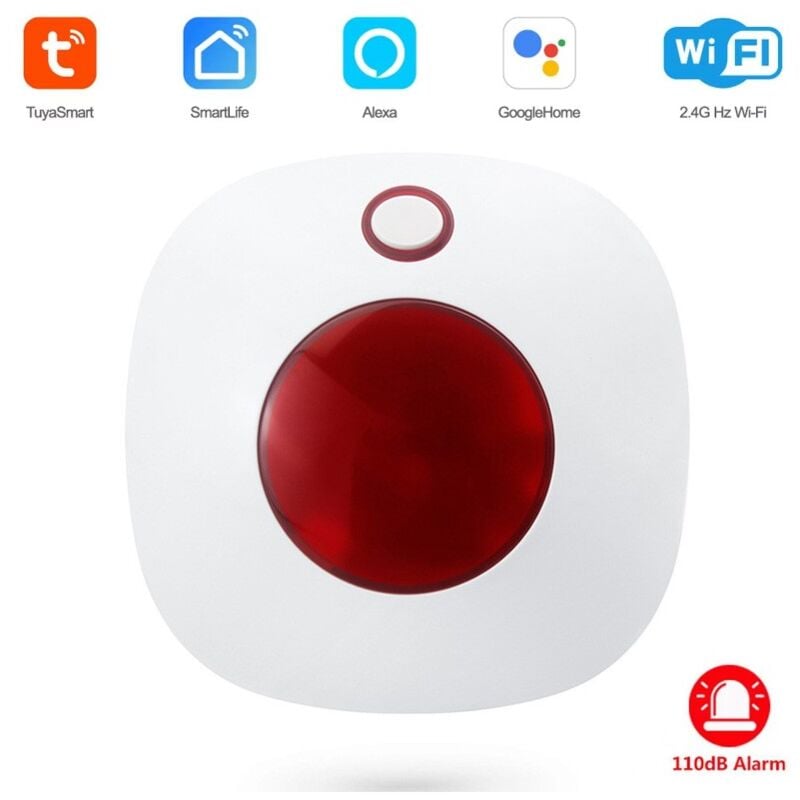 foto del prodotto tuya - sirena di allarme intelligente wifi