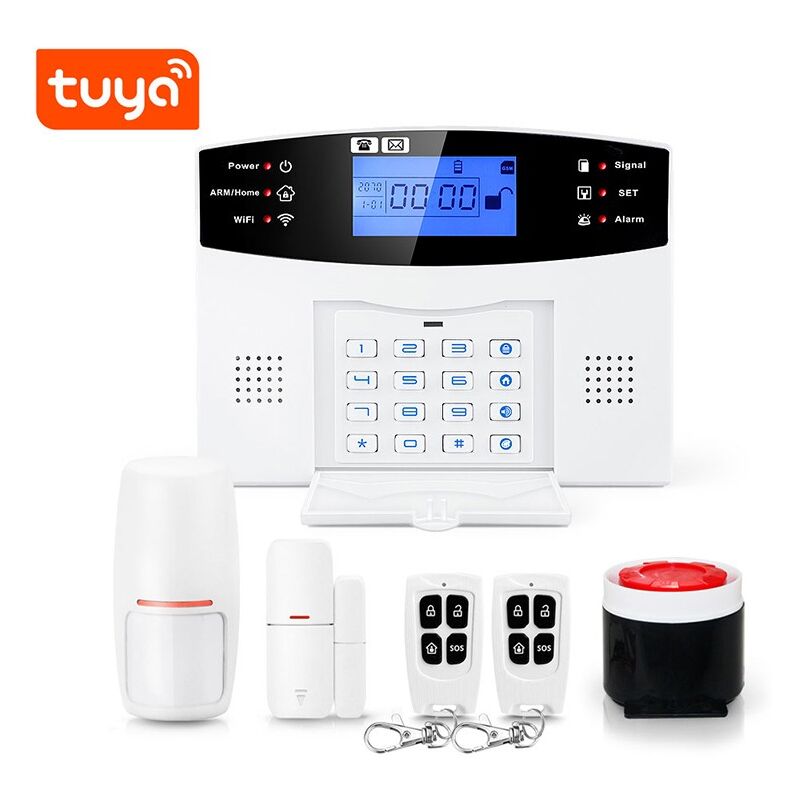 foto del prodotto tuya sistema di allarme domestico smart wifi e gsm 4g