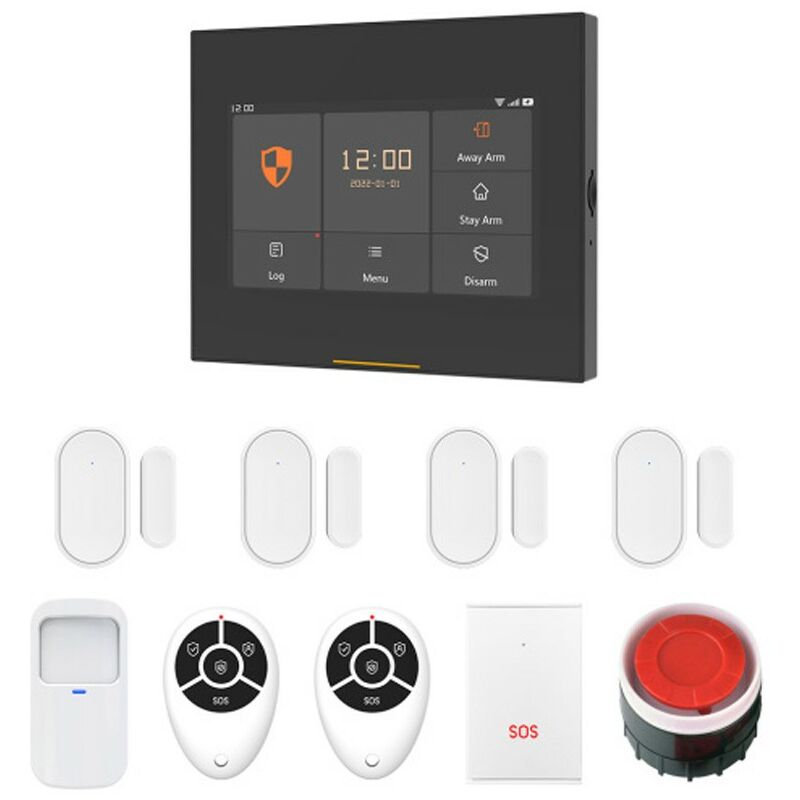 foto del prodotto tuya sistema di allarme domestico video gsm 4g e wifi kit completo