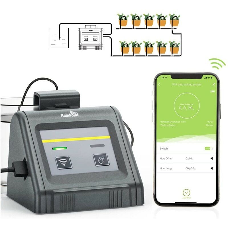 foto del prodotto tuya sistema di irrigazione automatico smart wifi per piante
