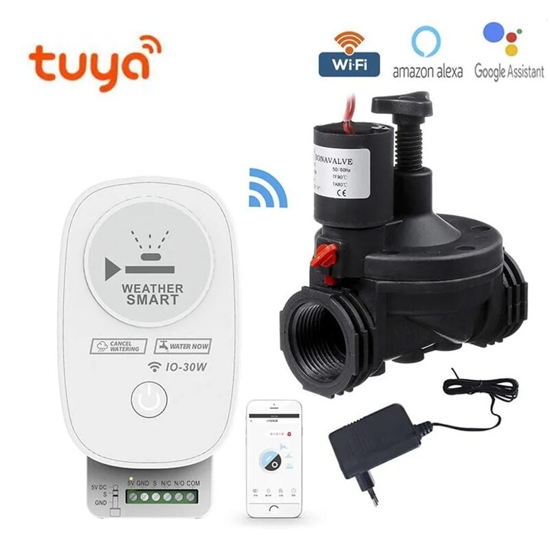 foto del prodotto tuya sistema di irrigazione da giardino smart wifi