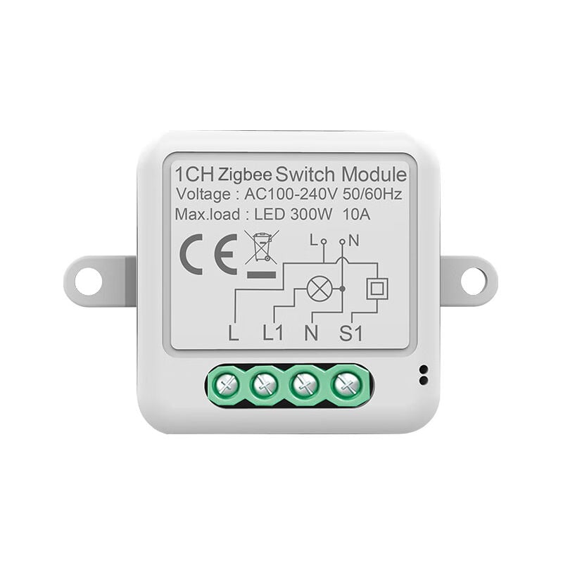 foto del prodotto tuya smart switch zigbee modulo interruttore remoto interruttore invisibile zero fire timer interruttore nascosto, zigbee zero fire 1 via