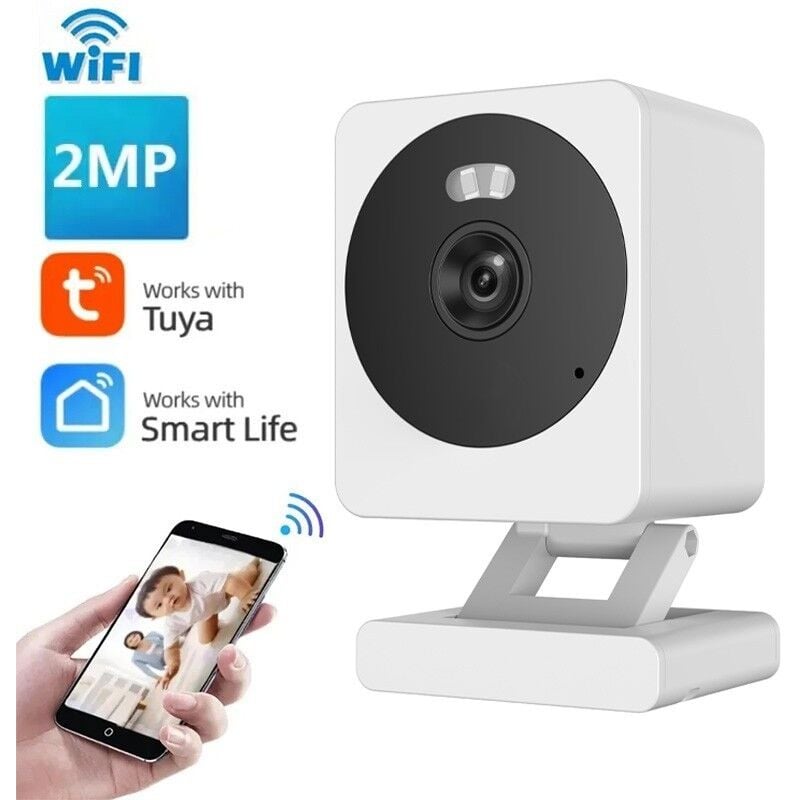 foto del prodotto tuya telecamera professionale smart wi-fi ultra hd compact 2.0 mp