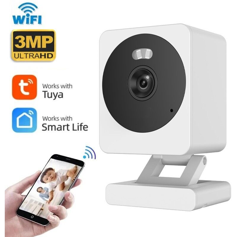 foto del prodotto tuya - telecamera professionale smart wi-fi ultra hd compact 3.0 mp