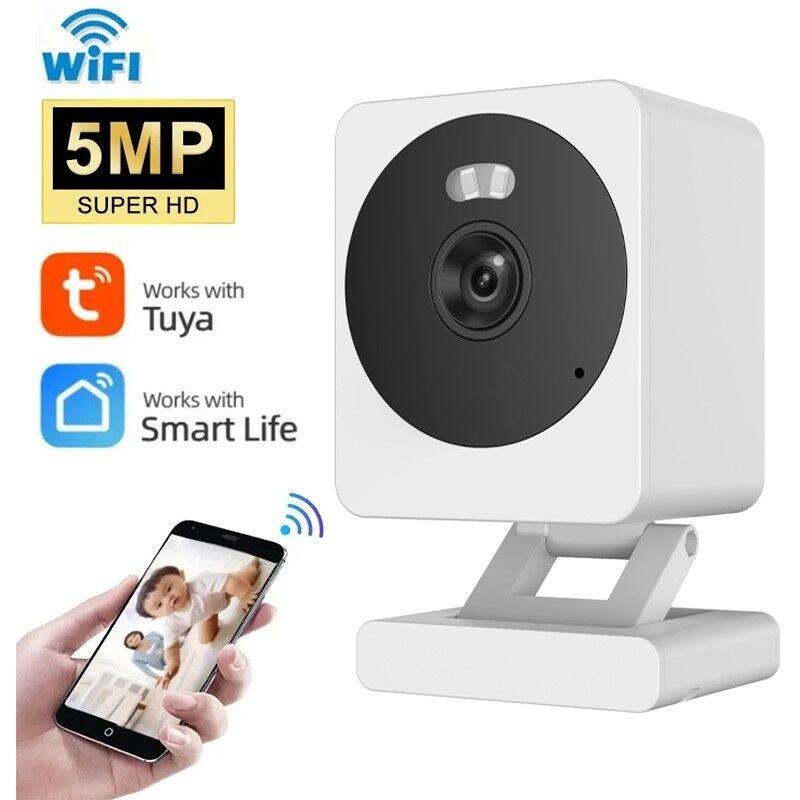 foto del prodotto tuya - telecamera professionale smart wi-fi ultra hd compact 5.0 mp