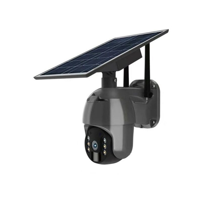 foto del prodotto tuya telecamera ruotante smart wifi ptz con pannello solare