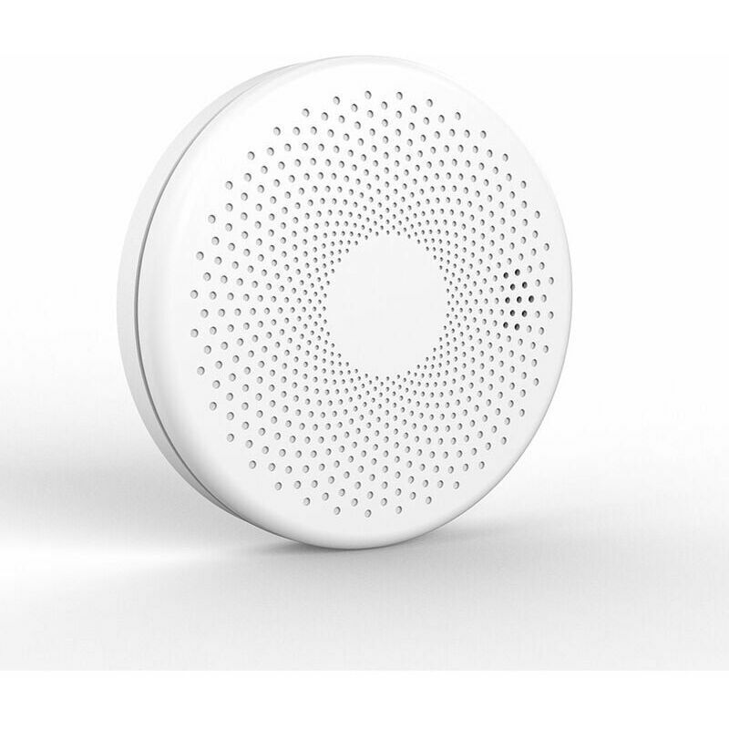 foto del prodotto tuya wifi 2 in 1 rilevatore intelligente di fumo di monossido di carbonio allarme antincendio per uso domestico sensore di rilevamento di fumo