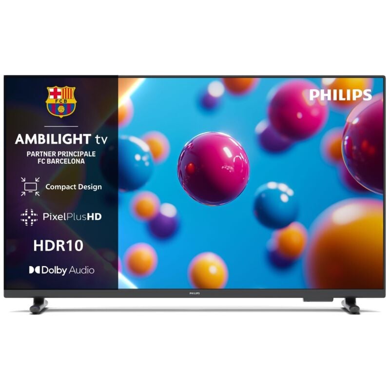 foto del prodotto tv led 32'' smart tv 32pfs6900 12 fhd 3hdmi 2usb wi-fi dvb-t t2 t2-hd c s s2 - philips