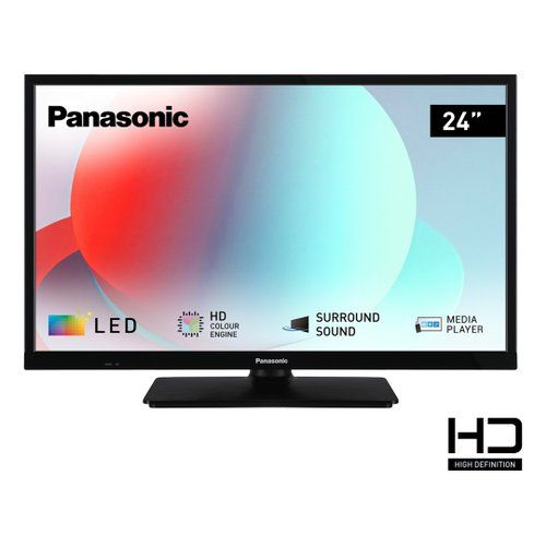 foto del prodotto tv panasonic ts 24n30aez serie n30 tv hd ready black