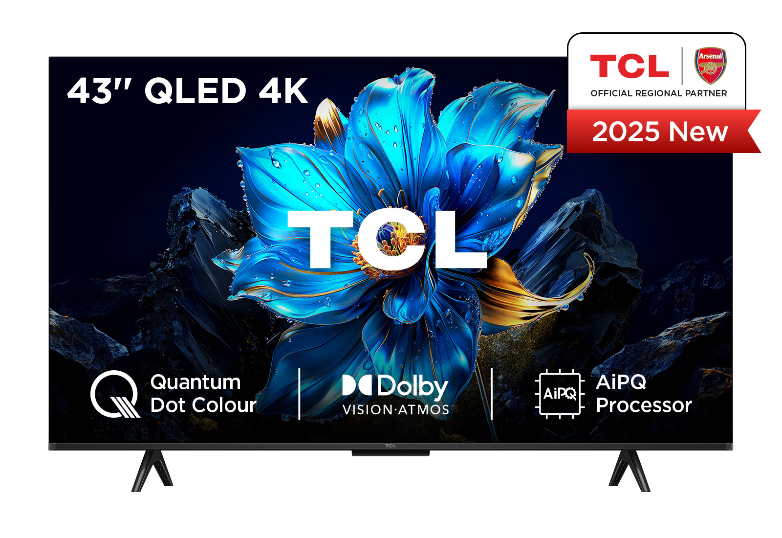 foto del prodotto tvc 43 qled google onkyo 2.1