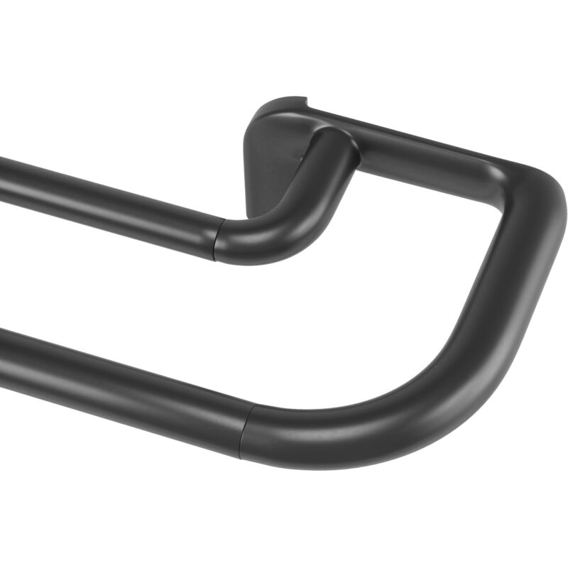 foto del prodotto twilight bastone per tenda doppio, espandibile, 167,6 365,8 cm, colore nero umbra