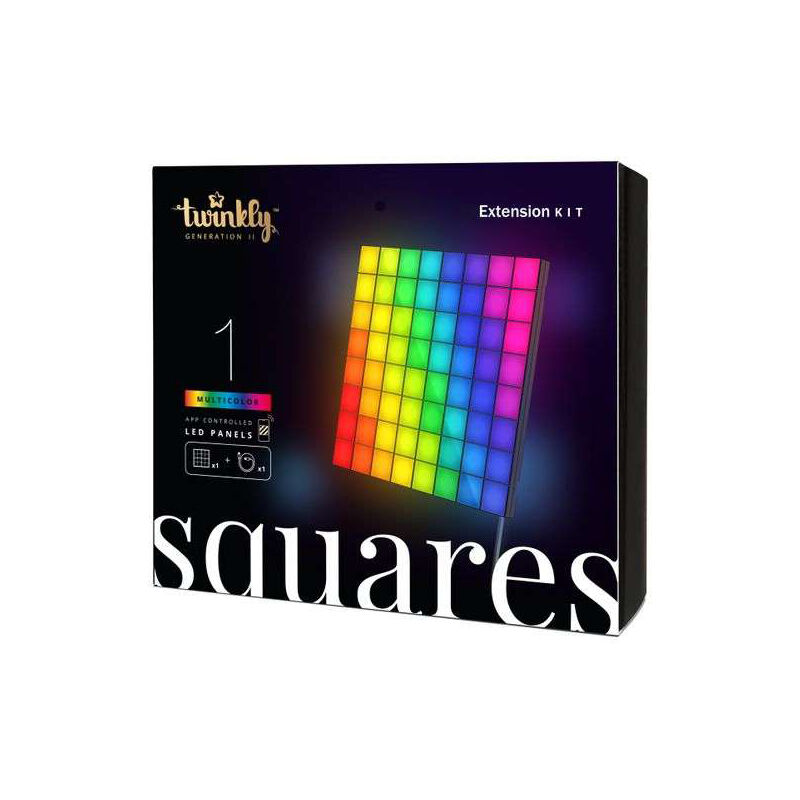 foto del prodotto twinkly estensione 1 pannello 16x16cm per starter kit squares