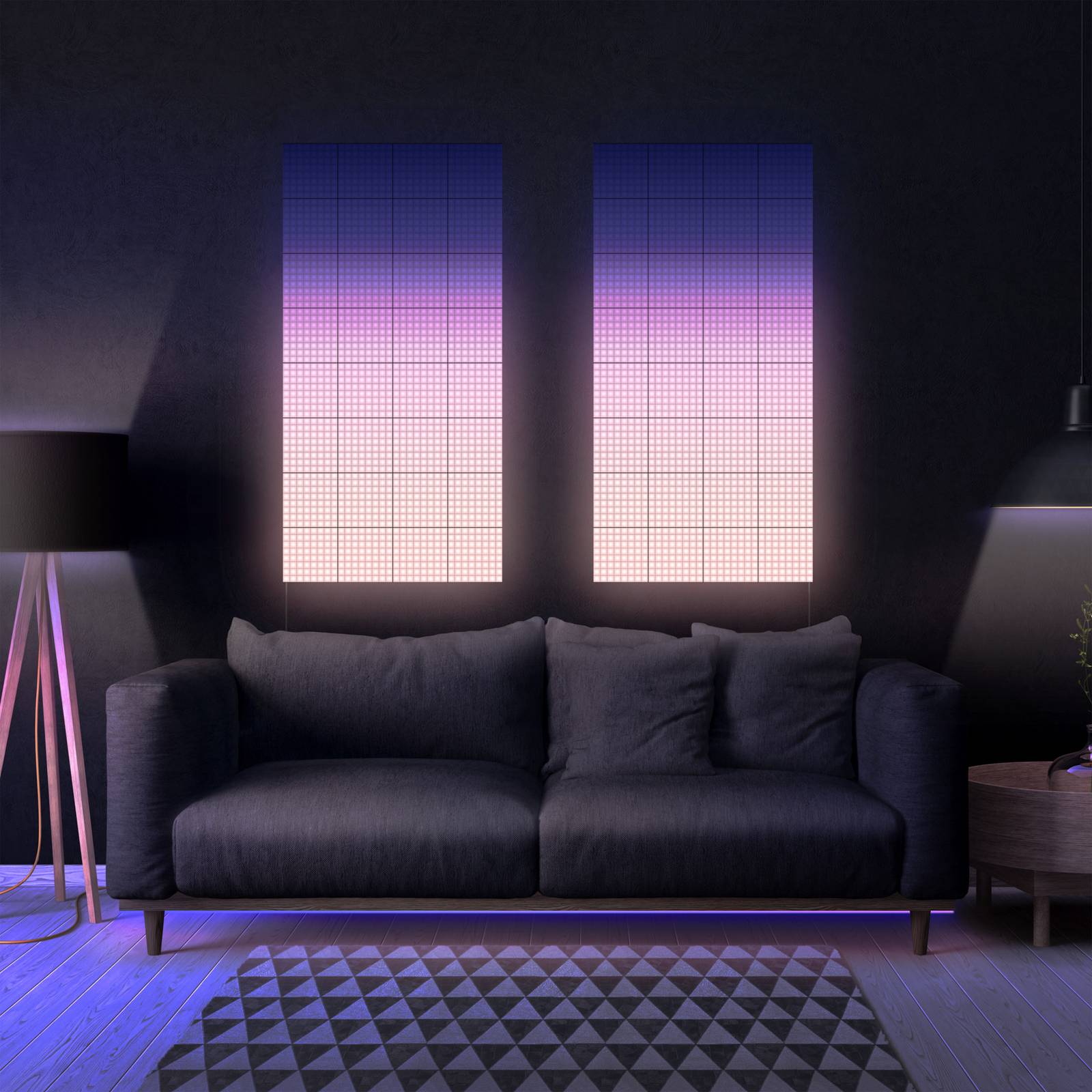 foto del prodotto twinkly rgb nero, ip20, 1 5 starter set