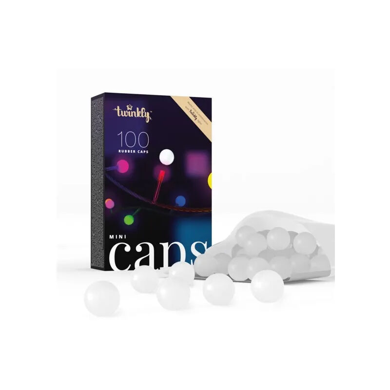 foto del prodotto twinkly set da 100 capsule sferiche in silicone mini caps
