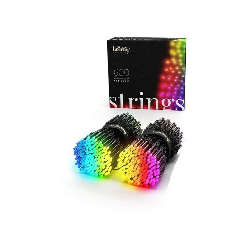 foto del prodotto twinkly strings catena 600 led multicolore rgb