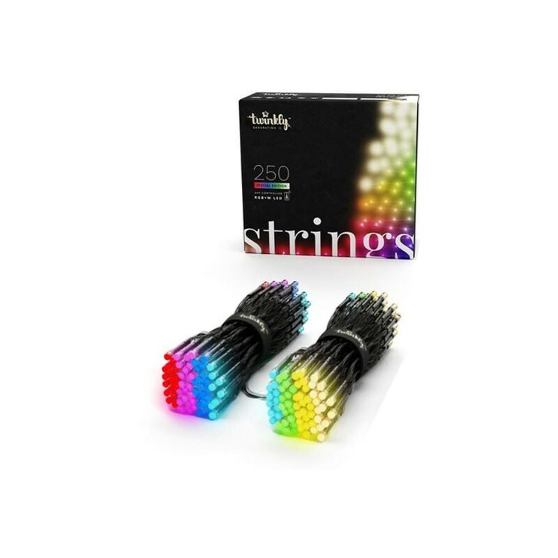 foto del prodotto twinkly strings special edition catena 250 led multicolore rgb w