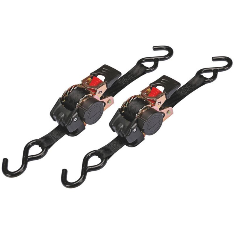 foto del prodotto twinpack con 2 fissaggi a cricchetto retrattile 300 kg 3 m x 25 mm