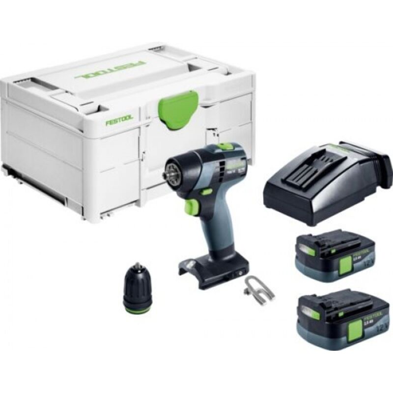 foto del prodotto txs 12 2,5-plus trapano avvitatore brushless a batteria 12 v - festool