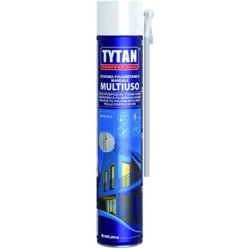 foto del prodotto tytan schiuma poliuretanica universale multiuso manuale ml. 750 12 pz