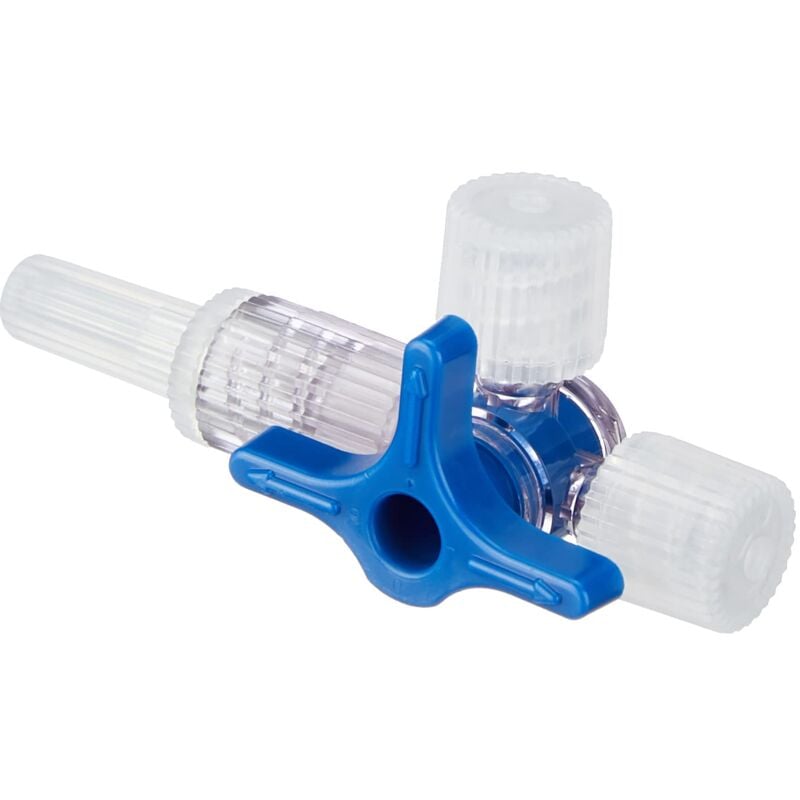 foto del prodotto tz 0594 gallo a tre vie, 2 x luer femmina, 1 x luer maschio neolab
