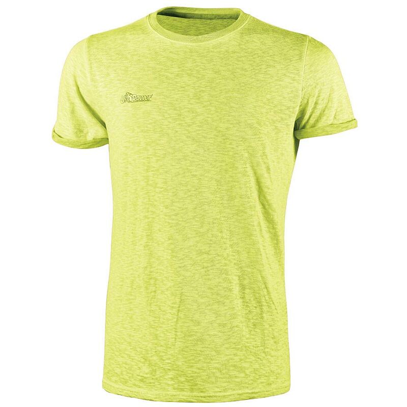 foto del prodotto u power 3 magliette da lavoro maniche corte t shirt fluo xl