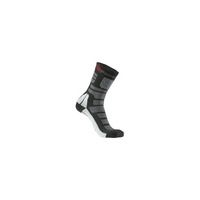 foto del prodotto u power calze corte tecnica in thermolite air black carbon taglia l