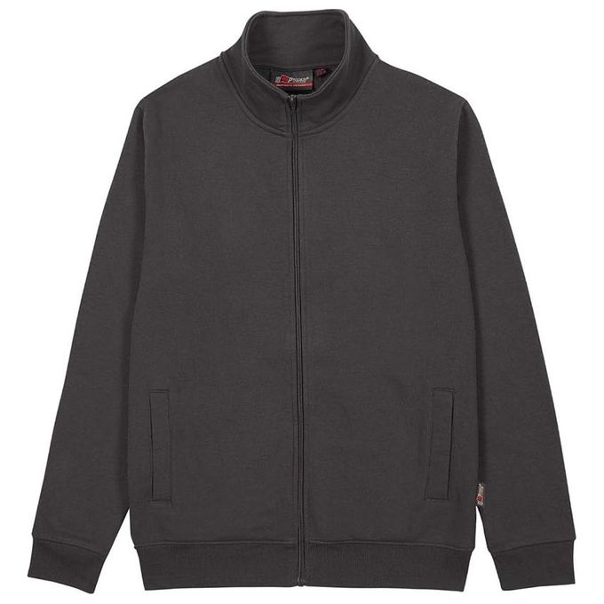 foto del prodotto u power felpa zip lunga grey meteorite taglia xxl sotra