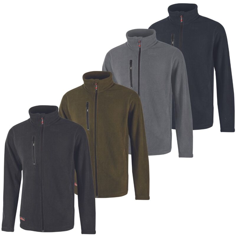 foto del prodotto u power maglia invernale da lavoro in pile upower warm grigio 3xl