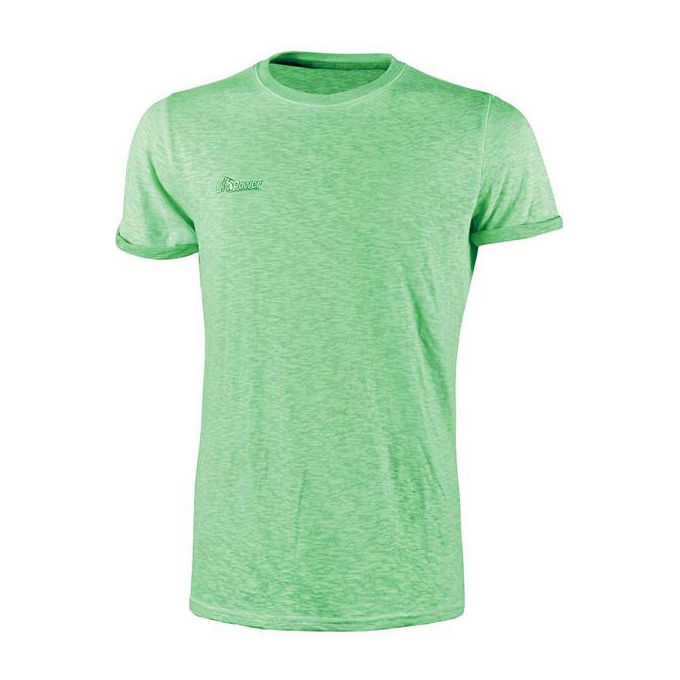 foto del prodotto u power maglietta t shirt green taglia m pezzi 3 fluo