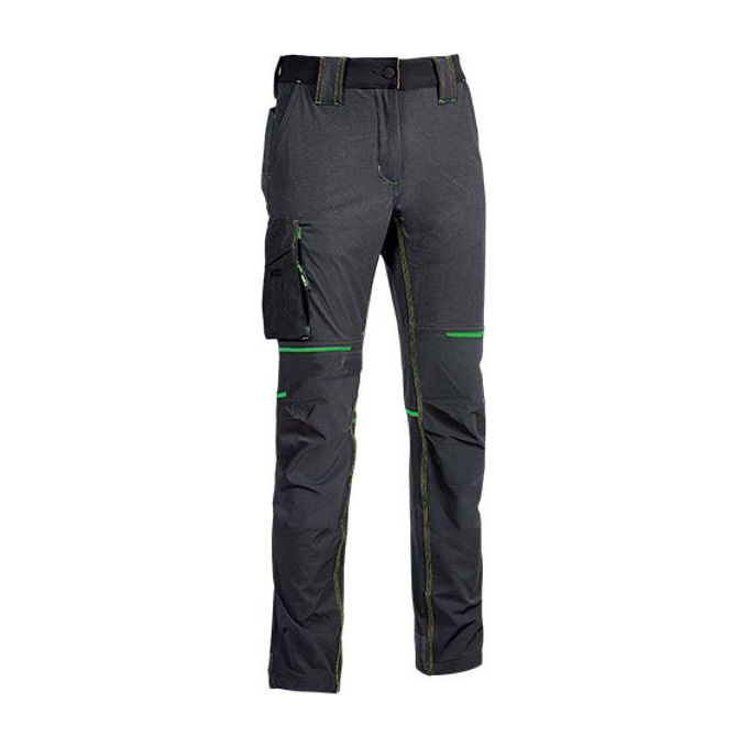 foto del prodotto u power pantalone grigio verde taglia s world