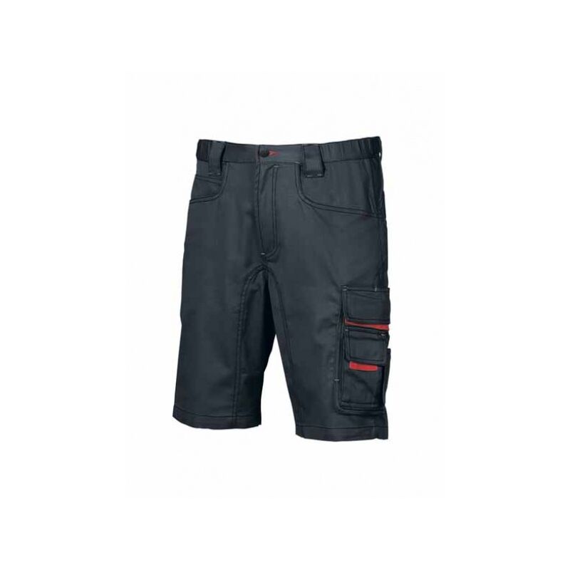 foto del prodotto u power pantaloni corti da lavoro multitasche party 54 eu blu