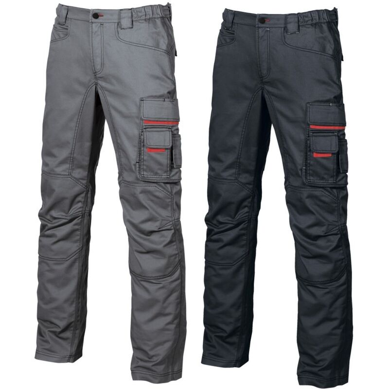 foto del prodotto u power pantaloni da lavoro felpati upower grin 50 eu blu
