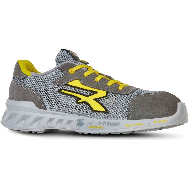 immagine 0 del prodotto u power scarpe antinfortunistiche upower tony s1p linea redleve grigio giallo 39