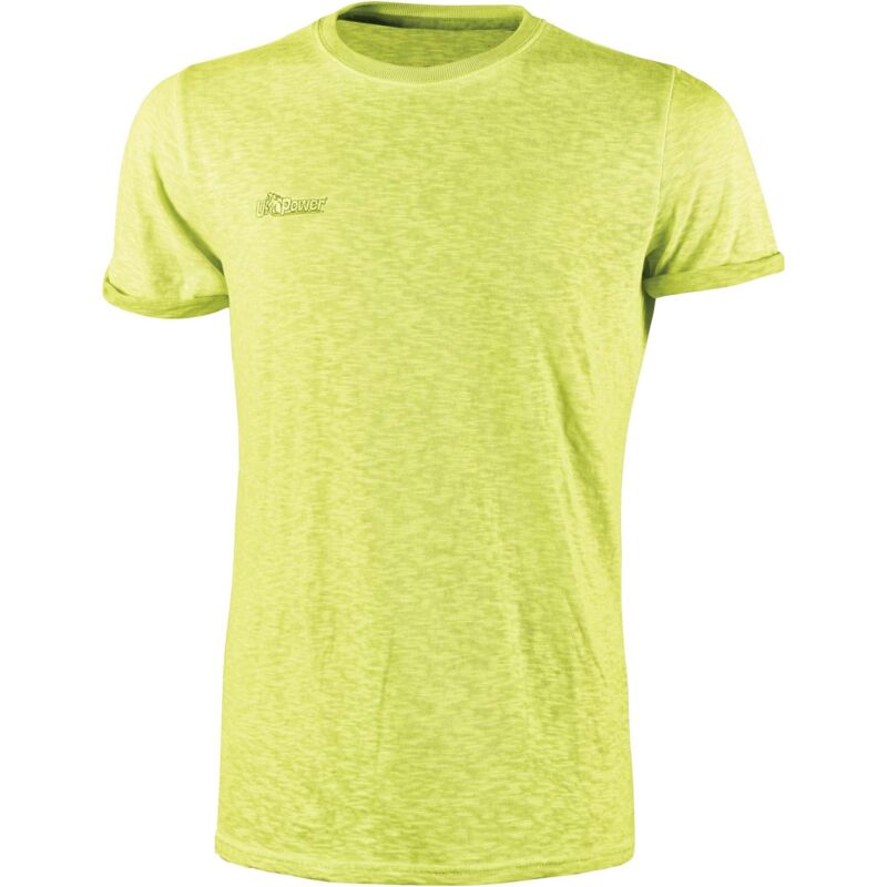 foto del prodotto u power t shirt fluo giallo tg. xl