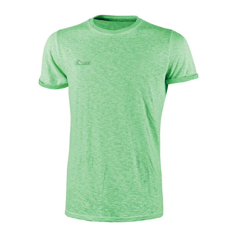 foto del prodotto u power t shirt fluo verde tg.xxl
