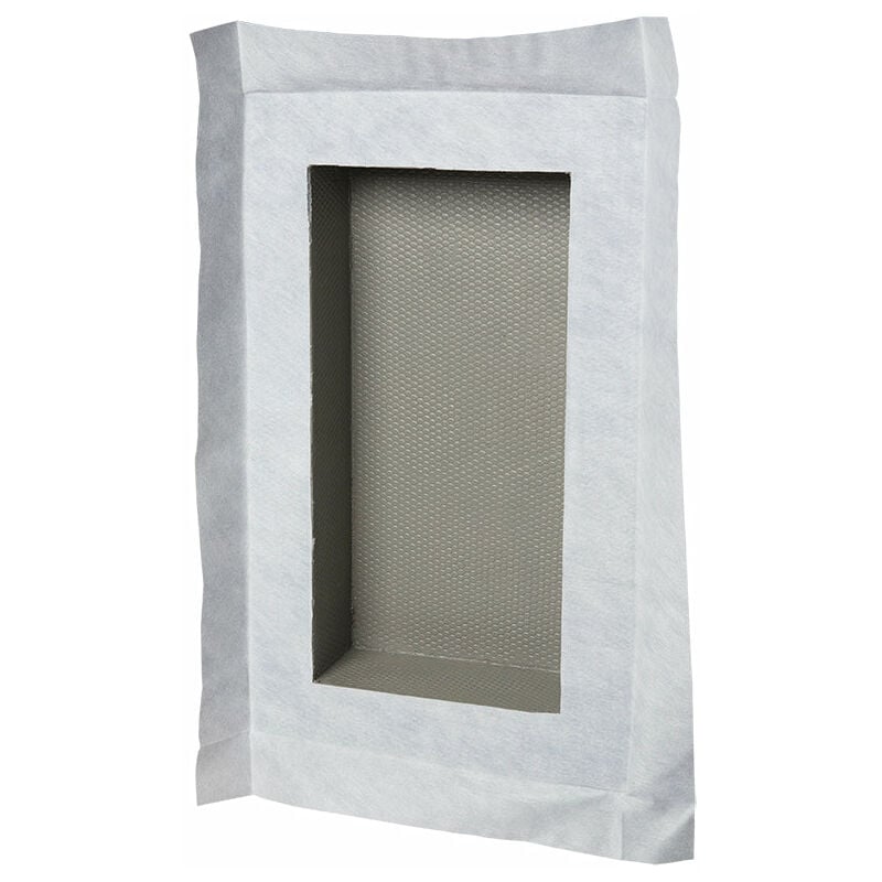 foto del prodotto u tile nicchia doccia da piastrellare 40 x 20 cm e 9 cm di profondit 