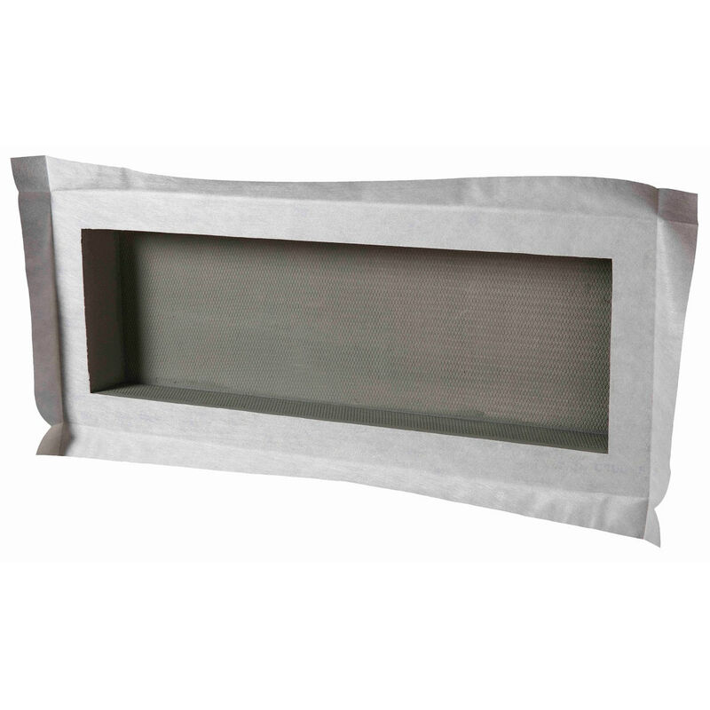 foto del prodotto u tile nicchia doccia da piastrellare 80 x 30 cm e 9 cm di profondit 