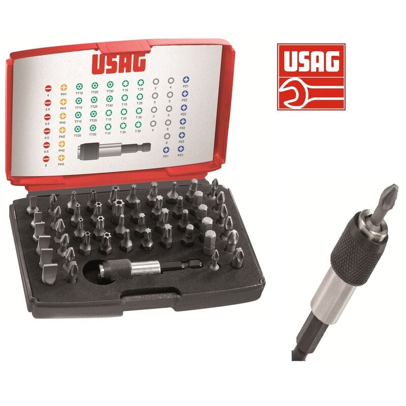 foto del prodotto u06920041 inserti per avvitatura 1 4 49 pezzi usag