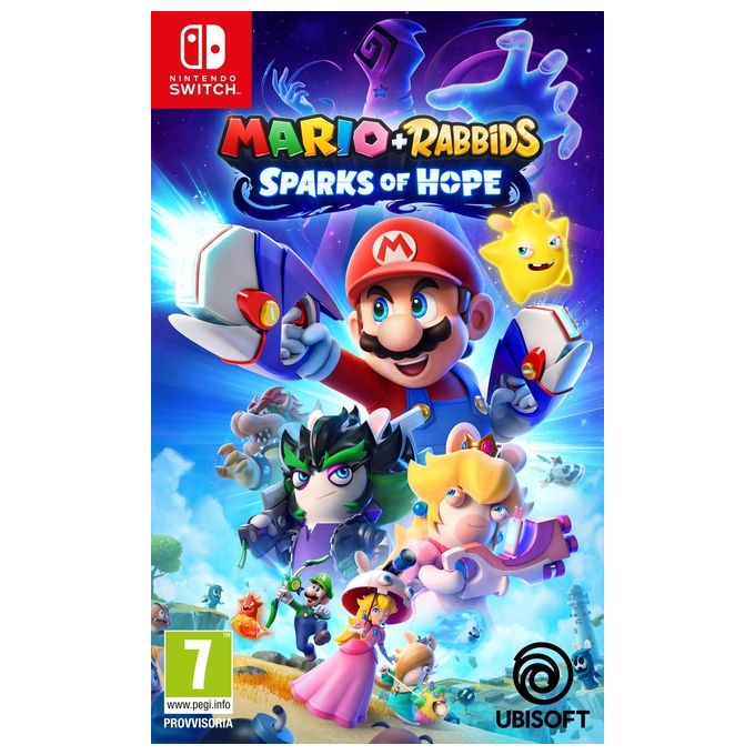 foto del prodotto ubisoft videogioco mario rabbids sparks of hope per nintendo switch