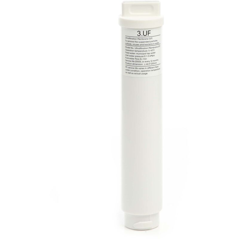 foto del prodotto uf uf01 ultrafiltro con permeabilit 0,01 rimuove il 99,9 delle sostanze nocive acqua naturewater