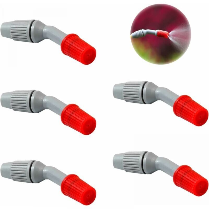 foto del prodotto ugelli per irrigazione da giardino, accessori di ricambio per irrigazione e pulizia, grigio e rosso