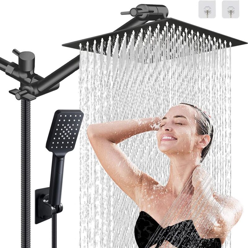 foto del prodotto ugello aereo portatile in acciaio inossidabile, tre velocit con una chiave per fermare l acqua, tubo dell acqua del bagno domestico, set doccia