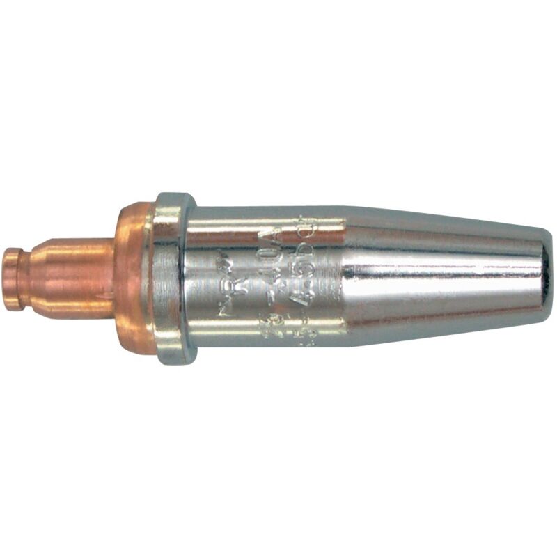 foto del prodotto ugello di taglio fiamma blocco ab, capacità di taglio 10-25 mm, pressione dell'ossigeno 3,0-4,0 bar, pressione del gas combustibile 0,3 bar