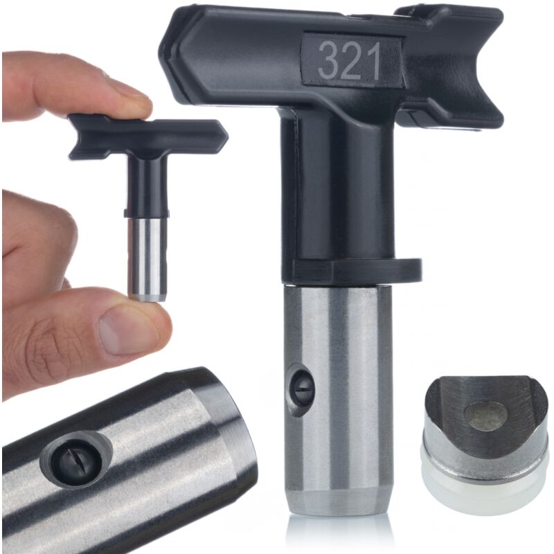 foto del prodotto ugello di verniciatura rosfix ultrablack 321 per un unit di verniciatura